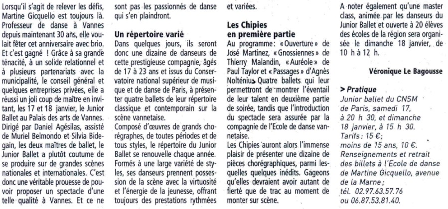 Article 2 Junior Ballet 2009