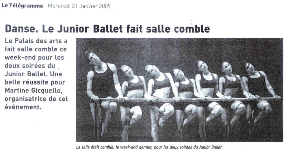 Article 3 Junior Ballet 2009